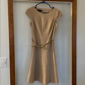 Jones New York Tan A-Line Dress